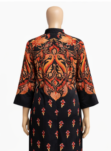 Floral Printed Satin Co-Ord Set for Women