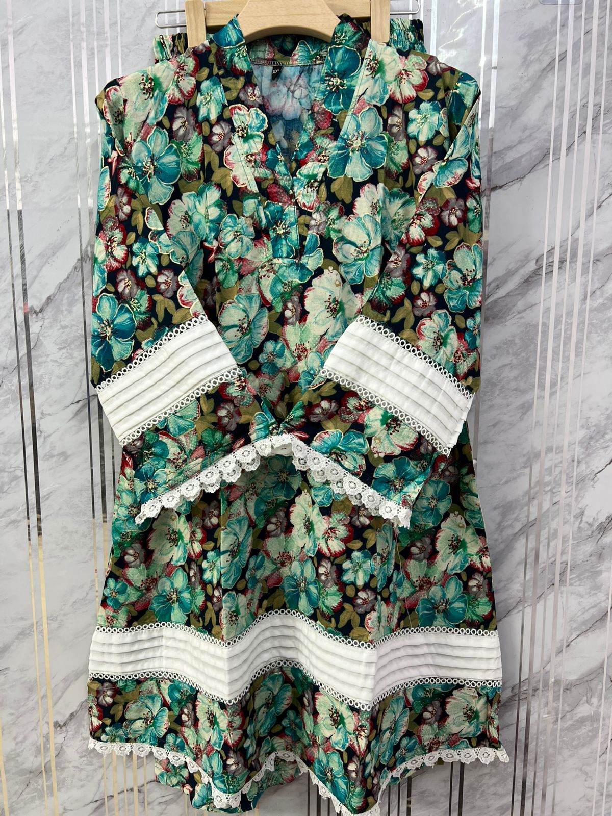 REYON DESIGNER PRINTED CO-ORD SET