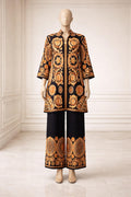 Floral Printed Satin Co-Ord Set for Women
