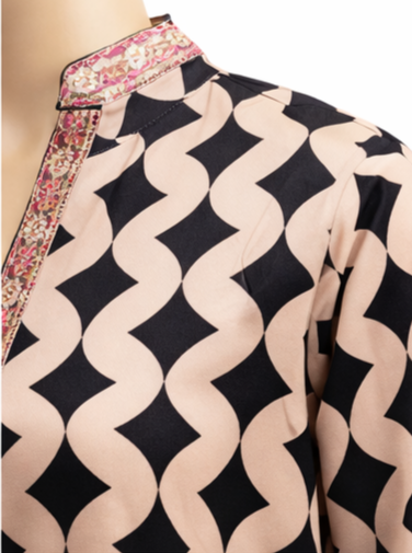 Floral Printed Satin Co-Ord Set for Women