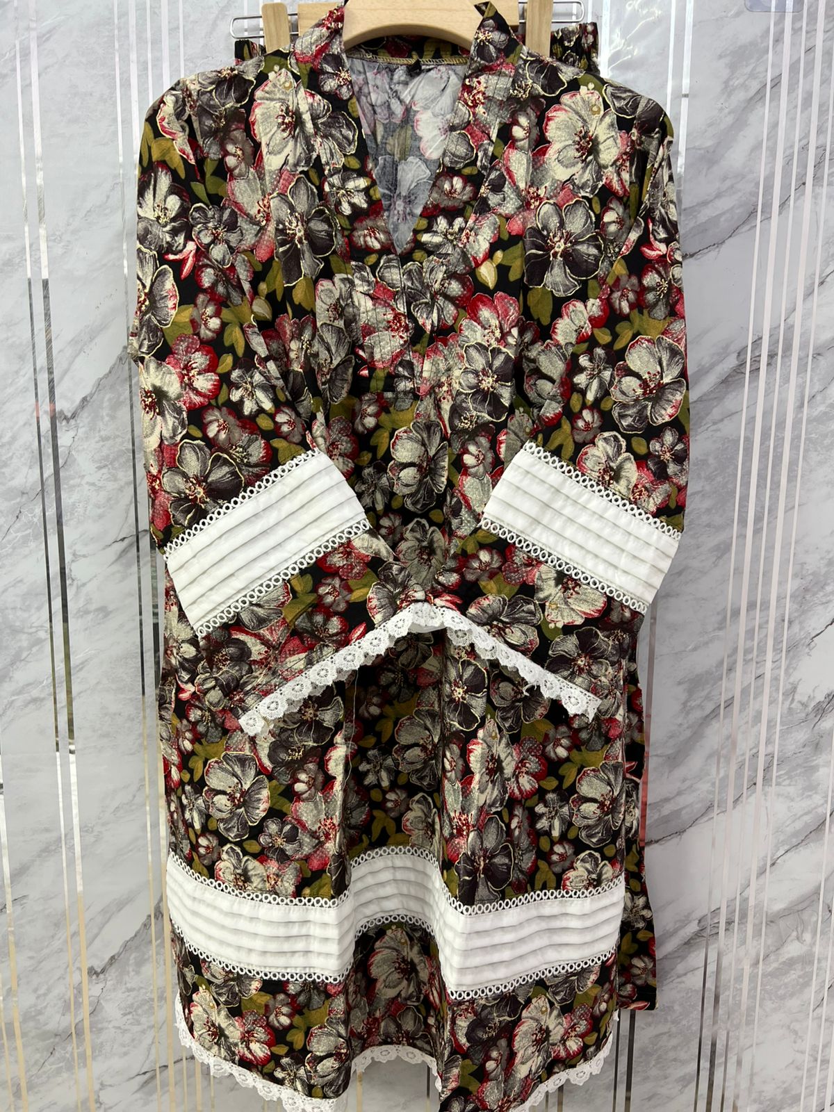 REYON DESIGNER PRINTED CO-ORD SET