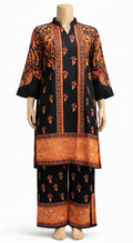 Floral Printed Satin Co-Ord Set for Women