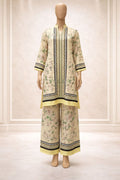 Floral Printed Satin Co-Ord Set for Women